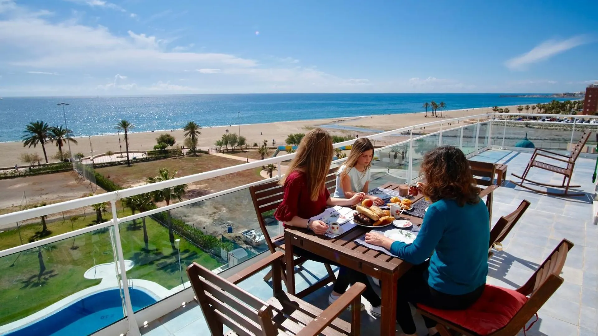 Seafront Penthouse Almeria Roquetas de Mar Apartment
