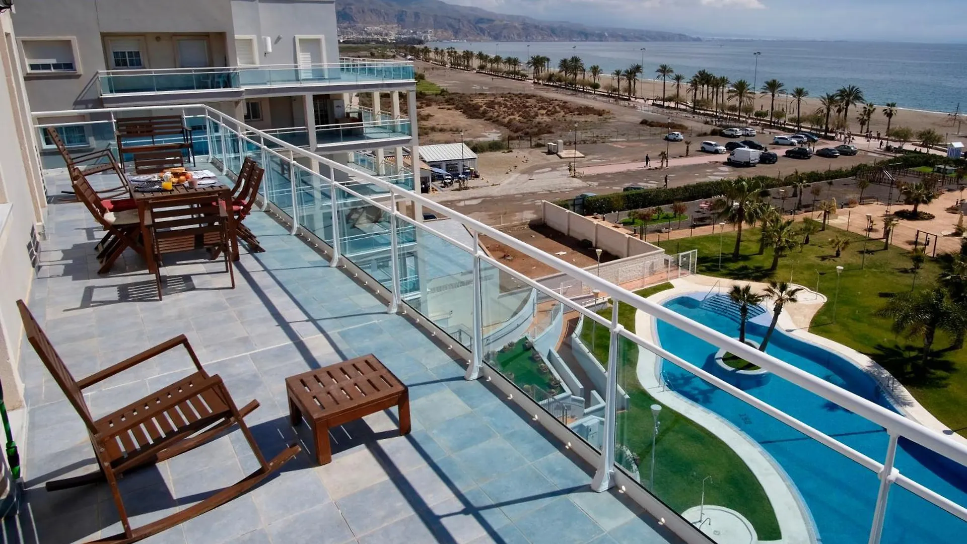 Apartment Seafront Penthouse Almeria Roquetas de Mar Spain
